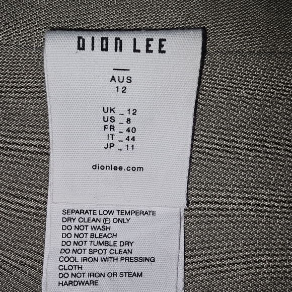 Dion Lee Laced Slider Mini skirt & corset - Picture 5 of 8